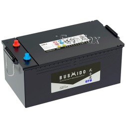 Аккумулятор грузовой BUSHIDO EFB 240Ah Аккумулятор грузовой BUSHIDO EFB 240Ah