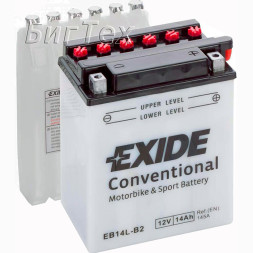 Мото аккумулятор EXIDE EB14L-B2 14 Ач Мото аккумулятор EXIDE EB14L-B2 14 Ач