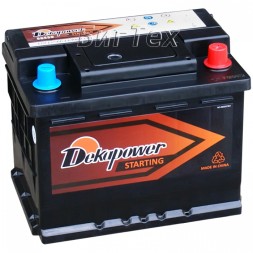 Аккумулятор автомобильный DEKAPOWER 56068MF 60Ач 530А Аккумулятор автомобильный DEKAPOWER 56068MF 60Ач 530А