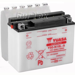 Мото аккумулятор YUASA Y50-N18L-A 20 Ач Мото аккумулятор YUASA Y50-N18L-A 20 Ач