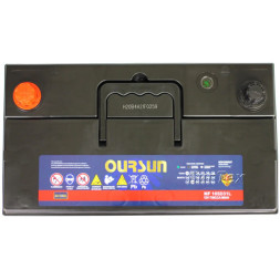 Аккумулятор автомобильный OURSUN JIS MF 105D31L 90Ач 730А обр.пол. Аккумулятор автомобильный OURSUN JIS MF 105D31L 90Ач 730А обр.пол.