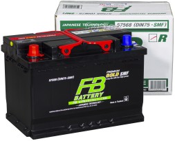 Аккумулятор автомобильный FB Gold SMF DIN LN3R 75Ач 680А п/п Аккумулятор автомобильный FB Gold SMF DIN LN3R 75Ач 680А п/п