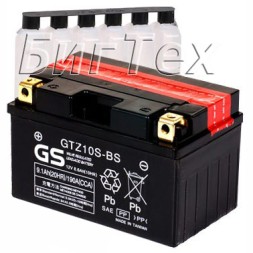 Мото аккумулятор GS GTZ10S 9.1 Ач Мото аккумулятор GS GTZ10S 9.1 Ач
