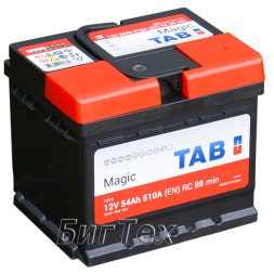 Аккумулятор автомобильный TAB Magic 54 Ач (55401MF) Аккумулятор автомобильный TAB Magic 54 Ач (55401MF)