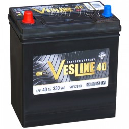 Аккумулятор автомобильный VESLINE ASIA 42B19R 40Ah 330А Аккумулятор автомобильный VESLINE ASIA 42B19R 40Ah 330А