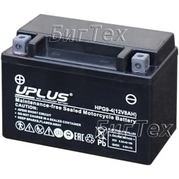 Мото аккумулятор Uplus EB12A-4-1 AGM 10 Ач (YT12A) Мото аккумулятор Uplus EB12A-4-1 AGM 10 Ач (YT12A)