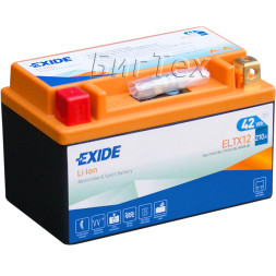 Мото аккумулятор EXIDE Li-Ion ELTX12 42Wh (3.5Ah) Мото аккумулятор EXIDE Li-Ion ELTX12 42Wh (3.5Ah)