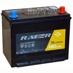 Аккумулятор автомобильный RACER GT 80D26L 75 Ач Аккумулятор автомобильный RACER GT 80D26L 75 Ач