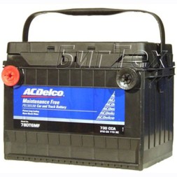 Аккумулятор автомобильный ACDelco 78-7MF (боковые клеммы) Аккумулятор автомобильный ACDelco 78-7MF (боковые клеммы)