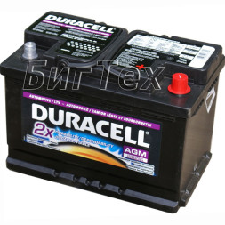 Аккумулятор автомобильный Duracell AGM95R AGM 105 А/ч Аккумулятор автомобильный Duracell AGM95R AGM 105 А/ч