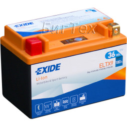 Мото аккумулятор EXIDE Li-Ion ELTX9 36Wh (3Ah) Мото аккумулятор EXIDE Li-Ion ELTX9 36Wh (3Ah)