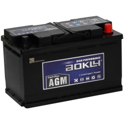 Аккумулятор автомобильный AOKLY AGM 80Ah 780A о.п. Аккумулятор автомобильный AOKLY AGM 80Ah 780A о.п.
