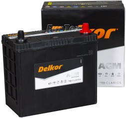 Аккумулятор автомобильный Delkor AGM S46B24L 45Ач 370А о/п Аккумулятор автомобильный Delkor AGM S46B24L 45Ач 370А о/п