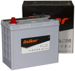 Аккумулятор автомобильный Delkor AGM S46B24R 45Ач 370А п/п Аккумулятор автомобильный Delkor AGM S46B24R 45Ач 370А п/п