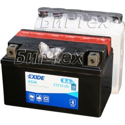 Мото аккумулятор EXIDE ETZ10-BS 8.6 Ач (YTZ10-BS) Мото аккумулятор EXIDE ETZ10-BS 8.6 Ач (YTZ10-BS)
