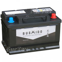 Аккумулятор автомобильный BUSHIDO SJ LB3 75 Ач 700A Аккумулятор автомобильный BUSHIDO SJ LB3 75 Ач 700A