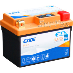 Мото аккумулятор EXIDE Li-Ion ELTZ7S 28.8Wh (2.4Ah) Мото аккумулятор EXIDE Li-Ion ELTZ7S 28.8Wh (2.4Ah)