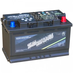 Аккумулятор автомобильный SEBANG AGM L4, 80 Ач 800A Аккумулятор автомобильный SEBANG AGM L4, 80 Ач 800A