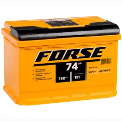 Аккумулятор автомобильный FORSE 74 Ah 760А пр. пол. Аккумулятор автомобильный FORSE 74 Ah 760А пр. пол.