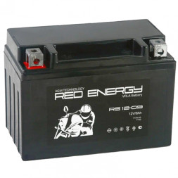 Мото аккумулятор RED ENERGY RS 1209 AGM (YTX9-BS) 9 Ач Мото аккумулятор RED ENERGY RS 1209 AGM (YTX9-BS) 9 Ач