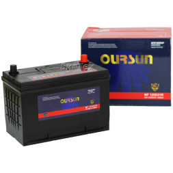 Аккумулятор автомобильный OURSUN JIS MF 125D31R 100Ач 800А прям.пол. Аккумулятор автомобильный OURSUN JIS MF 125D31R 100Ач 800А прям.пол.