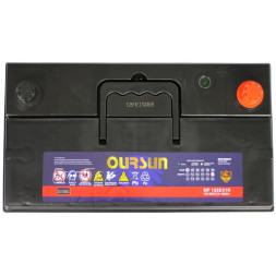 Аккумулятор автомобильный OURSUN JIS MF 125D31R 100Ач 800А прям.пол. Аккумулятор автомобильный OURSUN JIS MF 125D31R 100Ач 800А прям.пол.