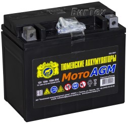 Мото аккумулятор TYUMEN AGM 6МТС-12 12Ач 150А п.п. Мото аккумулятор TYUMEN AGM 6МТС-12 12Ач 150А п.п.