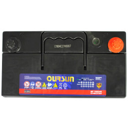 Аккумулятор автомобильный OURSUN JIS MF 70B24R 55Ач 480А Аккумулятор автомобильный OURSUN JIS MF 70B24R 55Ач 480А