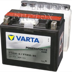 Мото аккумулятор VARTA Powersports AGM YTX12-BS 10 Ач Мото аккумулятор VARTA Powersports AGM YTX12-BS 10 Ач