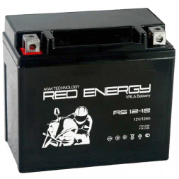 Мото аккумулятор RED ENERGY RS 1212 12 Ач Мото аккумулятор RED ENERGY RS 1212 12 Ач
