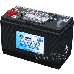 Аккумулятор лодочный Deka Marine Master DP31 DT 110 Ач (тяговый) Аккумулятор лодочный Deka Marine Master DP31 DT 110 Ач (тяговый)