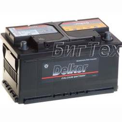 Аккумулятор автомобильный Delkor 58039 80 Ач Аккумулятор автомобильный Delkor 58039 80 Ач
