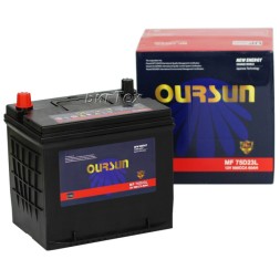 Аккумулятор автомобильный OURSUN JIS MF 75D23L 65Ач 560А Аккумулятор автомобильный OURSUN JIS MF 75D23L 65Ач 560А
