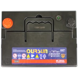 Аккумулятор автомобильный OURSUN JIS MF 75D23L 65Ач 560А Аккумулятор автомобильный OURSUN JIS MF 75D23L 65Ач 560А