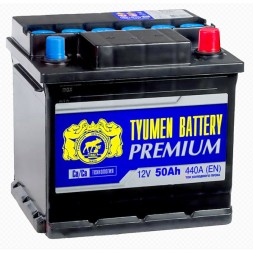 Аккумулятор автомобильный TYUMEN PREMIUM (Евро) 50 Ач Аккумулятор автомобильный TYUMEN PREMIUM (Евро) 50 Ач
