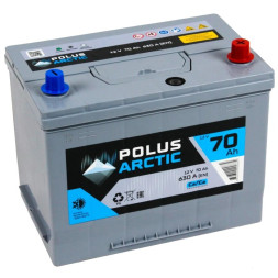 Аккумулятор автомобильный POLUS ARCTIC 70D26L 70Ач 630А Аккумулятор автомобильный POLUS ARCTIC 70D26L 70Ач 630А