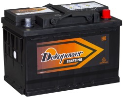 Аккумулятор автомобильный DEKAPOWER 76Ач 690A 57412MF L3 о.п. Аккумулятор автомобильный DEKAPOWER 76Ач 690A 57412MF L3 о.п.