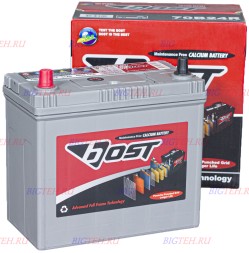 Аккумулятор автомобильный BOST 70B24R 55Ач 480А п.п Аккумулятор автомобильный BOST 70B24R 55Ач 480А п.п