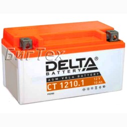 Мото аккумулятор DELTA CT 1210.1 AGM (YTZ10S) 10 Ач Мото аккумулятор DELTA CT 1210.1 AGM (YTZ10S) 10 Ач