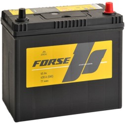 Аккумулятор автомобильный FORSE 60B24L JIS 45Ah 430А (тонкие клеммы) Аккумулятор автомобильный FORSE 60B24L JIS 45Ah 430А (тонкие клеммы)