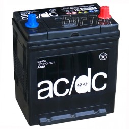 Аккумулятор автомобильный AC/DC Asia 44B19L 42Ач 350A Аккумулятор автомобильный AC/DC Asia 44B19L 42Ач 350A
