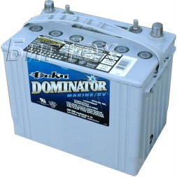 Аккумулятор лодочный гелевый Deka Marine RV 8G24M Dominator GEL 77 Ач Аккумулятор лодочный гелевый Deka Marine RV 8G24M Dominator GEL 77 Ач