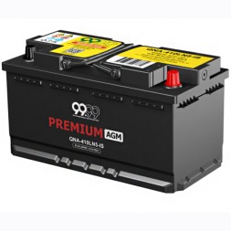 Аккумулятор автомобильный 9999 PREMUIM AGM QNA-410LN5-IS 92Ah Аккумулятор автомобильный 9999 PREMUIM AGM QNA-410LN5-IS 92Ah