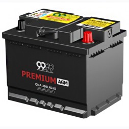 Аккумулятор автомобильный 9999 PREMUIM AGM QNA-380LN2-IS 60Ач 660А Аккумулятор автомобильный 9999 PREMUIM AGM QNA-380LN2-IS 60Ач 660А