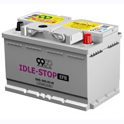 Аккумулятор автомобильный 9999 IDLE-STOP EFB QNE-390LN3-IS 74Ah 660А Аккумулятор автомобильный 9999 IDLE-STOP EFB QNE-390LN3-IS 74Ah 660А