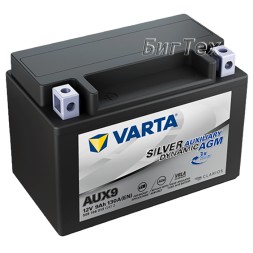 Аккумулятор резервный вспомогательный VARTA AUX9, 9Ah Аккумулятор резервный вспомогательный VARTA AUX9, 9Ah