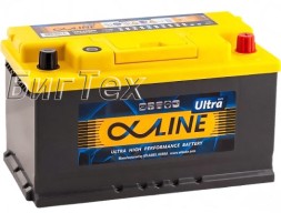Аккумулятор автомобильный Alphaline Ultra 58000 80 Ач Аккумулятор автомобильный Alphaline Ultra 58000 80 Ач