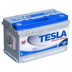Аккумулятор автомобильный TESLA Premium Energy 85 Ah (низкий) Аккумулятор автомобильный TESLA Premium Energy 85 Ah (низкий)