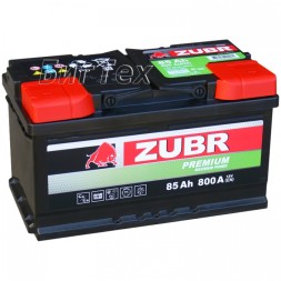 Аккумулятор автомобильный ZUBR PREMIUM ZP850 85Ач 800А Аккумулятор автомобильный ZUBR PREMIUM ZP850 85Ач 800А