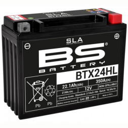 Мото аккумулятор BS BTX24HL SLA 21Ah (YTX24HL) Мото аккумулятор BS BTX24HL SLA 21Ah (YTX24HL)